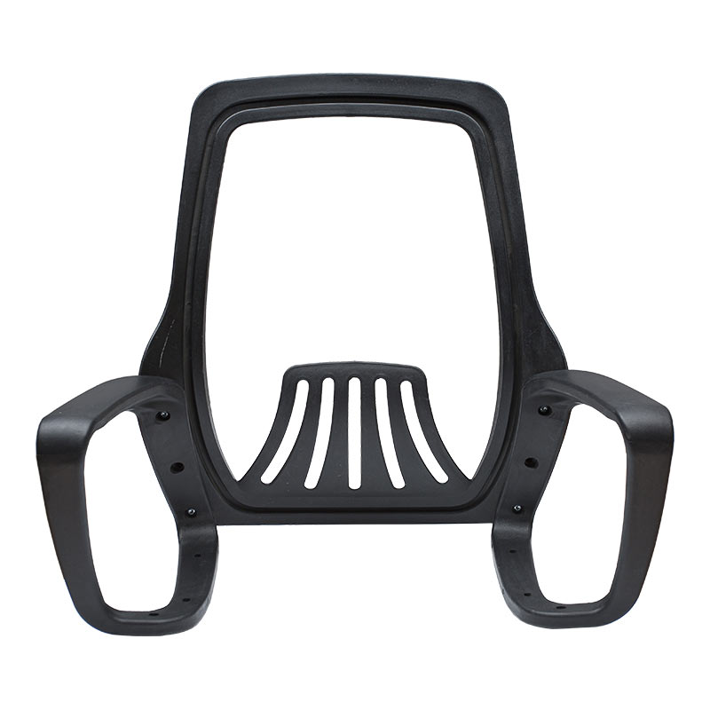 YX-001 ruiskuvalettu yksittäinen muovinen takakehys