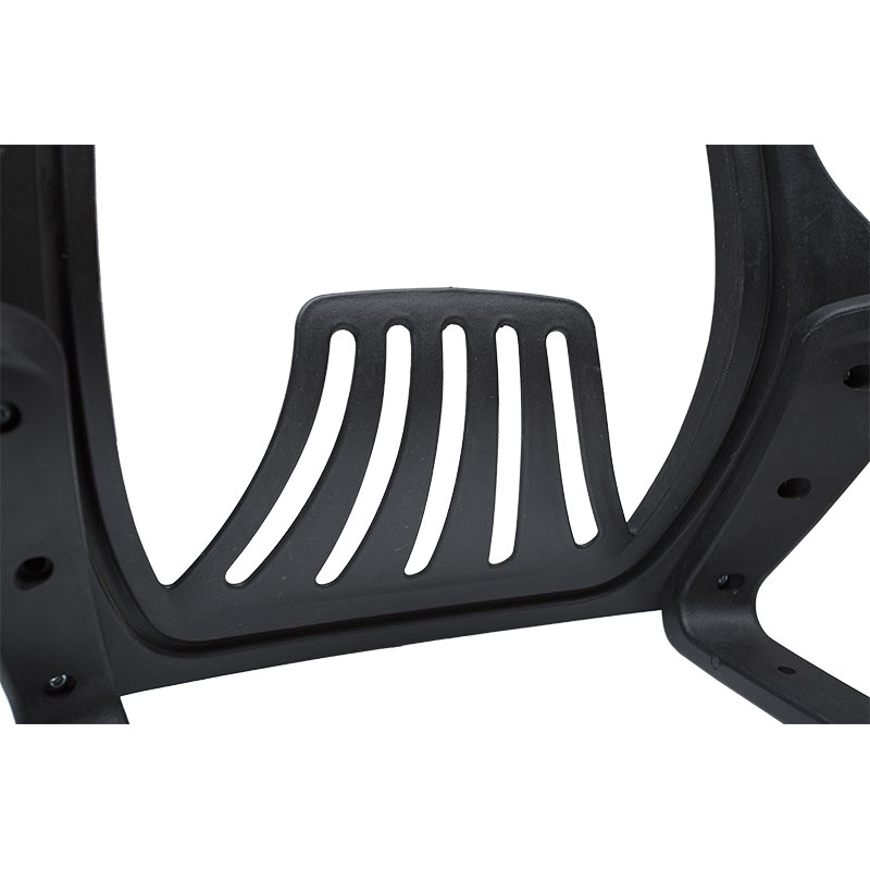 YX-001 ruiskuvalettu yksittäinen muovinen takakehys