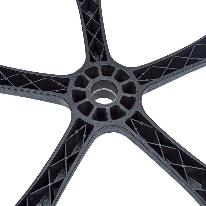 PA-H-nahkainen jalan nylon tuolin jalka (nailonjalka)